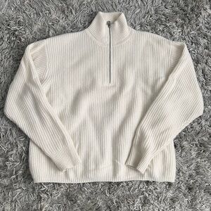 Jenni Kayne Half Zip Cashmere Sweater